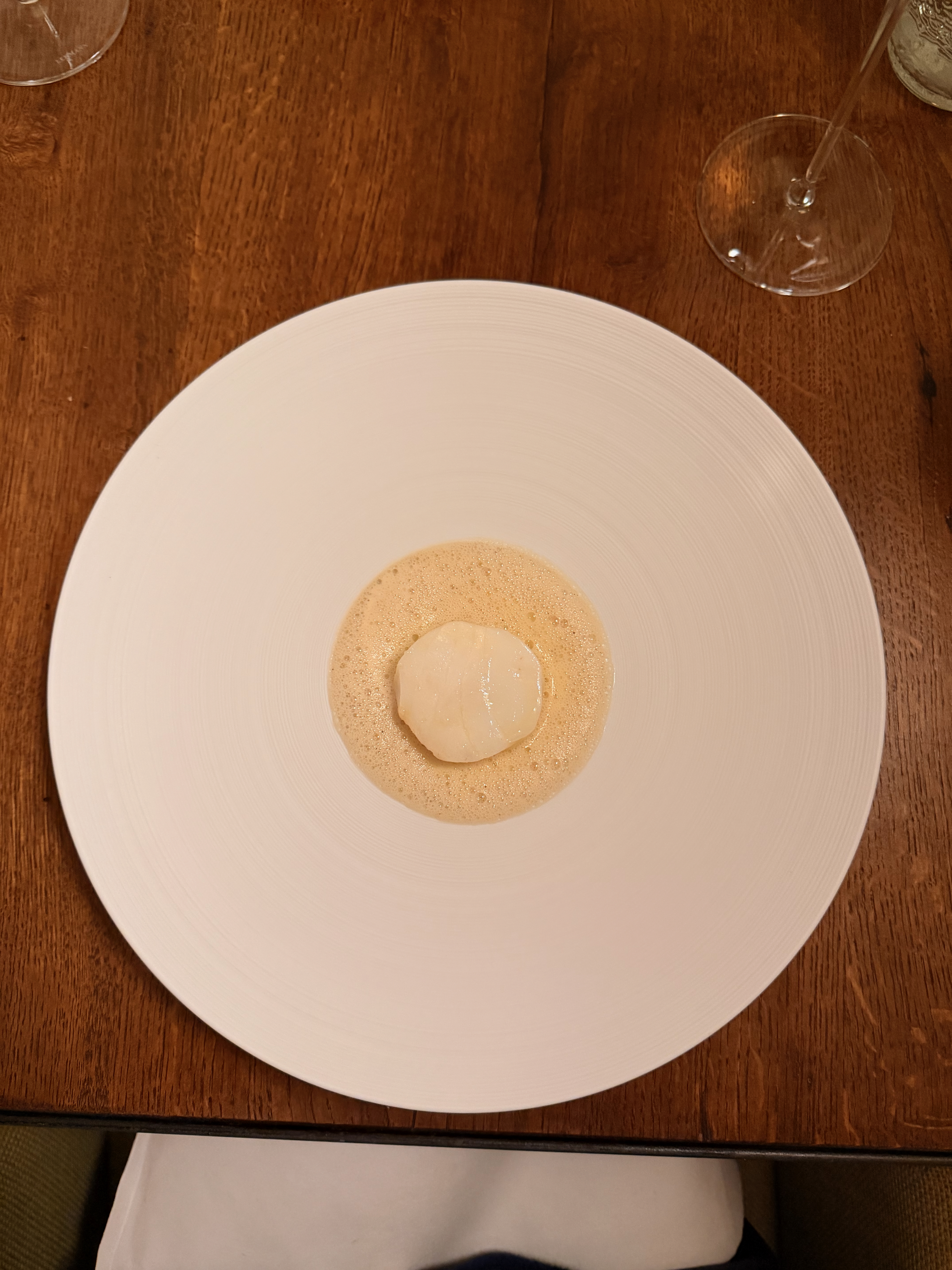 Michelin Star Chef Mathieu van Wetteren Cod Nacre Dish - Apdikt Restaurant Steinfort Luxembourg Original Culinary Art